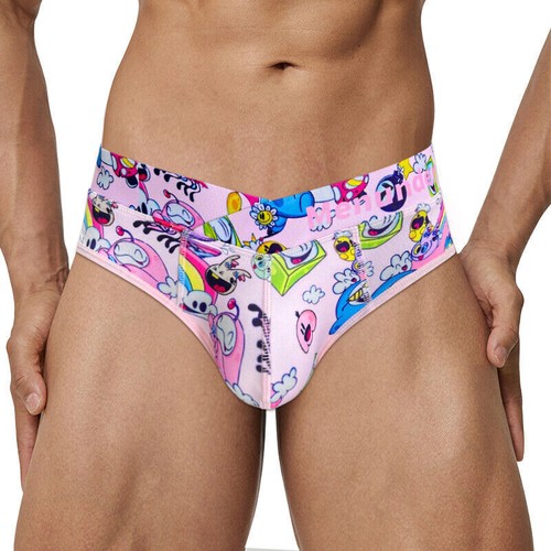 PUMP Men cartoon printing Sexy Underwear Briefs Bikini Underpants Jockstrap - Picture 8 of 24