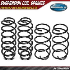 4x Coil Springs Front Rear Suspension for VW Golf MK VI AJ5 2.0 TDI 09-13 RH3553