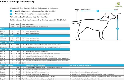 Kleinmetall Vario Cage Einzelbox Hundebox Hundetransportbox Transportbox Autobox - Bild 2 von 8