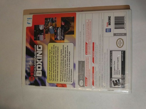 Showtime Championship Boxing (Nintendo Wii, 2007) - Picture 7 of 7