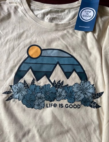 Camisa Life Is Good, Camisetas, Hombre 2XL-3XL, Selección, Manga Larga o Corta Nueva con Etiquetas - Imagen 16 de 27