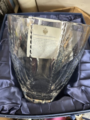 FABERGE BRISTOL MEDIUM 9 ZOLL VASE NEU - AUTORISIERTER VERKÄUFER, BESCHÄDIGTE BOX - Bild 1 von 6