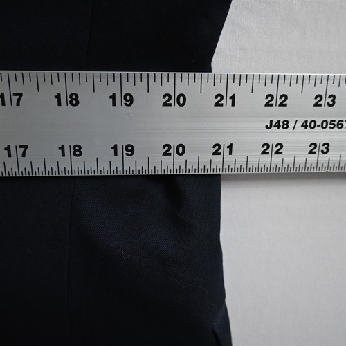 Chaps Ralph Lauren 40R Navy Blue Gold Button Wool Blazer Jacket Sport Coat - Picture 8 of 12