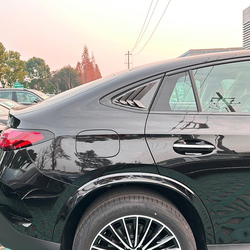 Rear Side Window Louver Shutter Trim For Benz GLC Coupe C254 AMG 2024-2025 - Picture 7 of 8