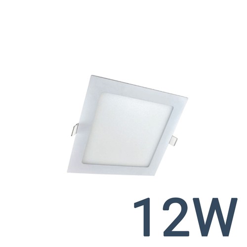 LED Panel Einbaustrahler Deckenleuchte Einbau Leuchte eckig rund spot flach slim - Bild 18 von 21