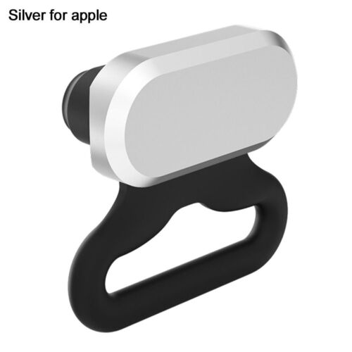 Aluminum Alloy Charger Dock Cap Dustproof Plug for iPhone/Samsung/Google - Picture 13 of 14