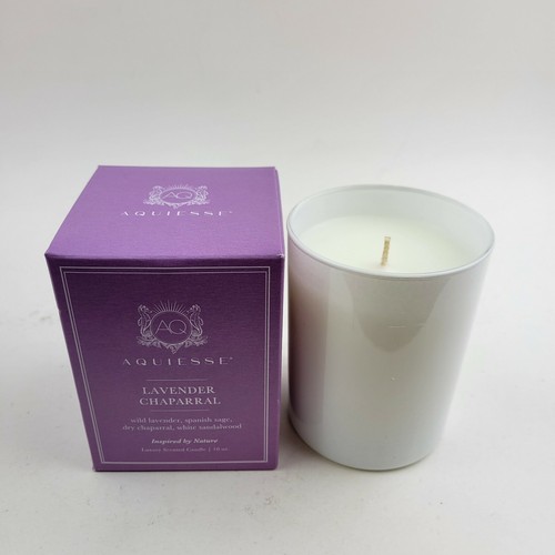 Aquiesse Lavender Chaparral Luxury Scented Candle 10 oz Inspired By Nature - Picture 2 of 4