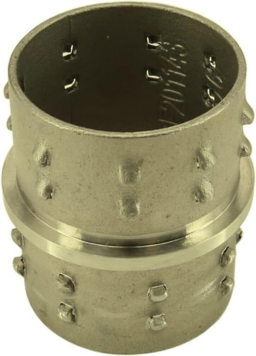 Conector de codo de unión al ras de riel de pie de acero inoxidable a tubo de calibre OD 16 de 2" - Imagen 6 de 17