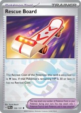 Rescue Board (Poke Ball Pattern) - Pokemon TCG Prismatic Evolutions - LP - HOLO
