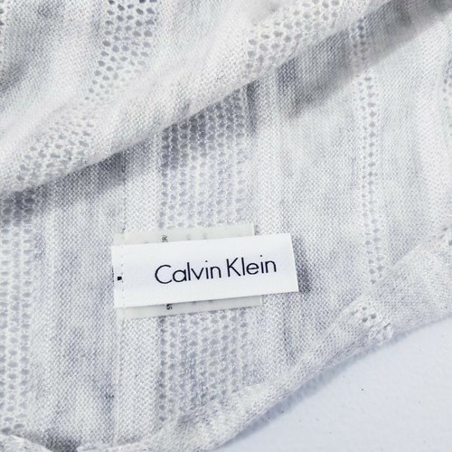 Calvin Klein Infinity Schal Metallic Grau Unisex - Bild 2 von 12