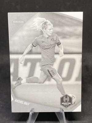 Rachel Daly 2022 Parkside NWSL Black & White SP #36 Houston Dash FC