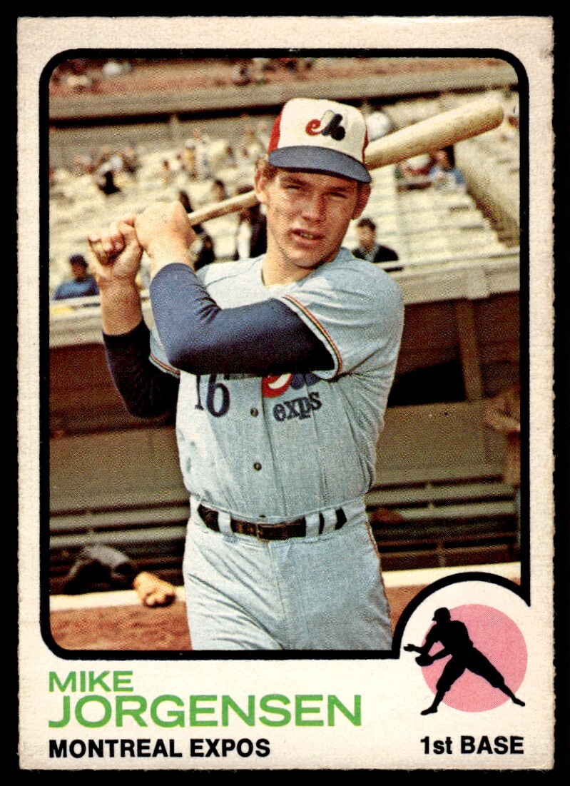 1973 O-Pee-Chee Mike Jorgensen Montreal Expos #281 R36