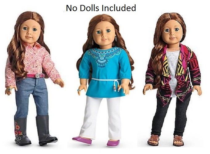 American Girl Doll Saige's Parade Sweater and Tunic Outfit GOTY NEW Retirot American Girl Doll Saige's Parade Sweater and Tunic Outfit GOTY NEW Retirot