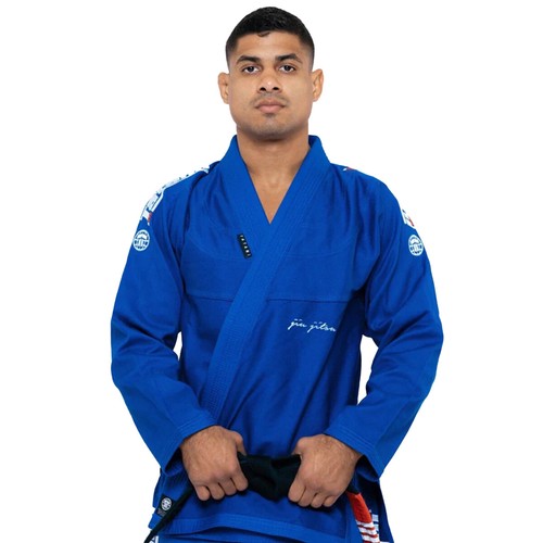 Tatami Elements Superlite BJJ Gi Blue Uniform Martial Arts Jiu Jitsu Suit Ju - Picture 3 of 9