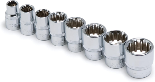 Tools - 8-Pc 3/8 Dr Sae Spline Socket (15203) - Picture 3 of 12