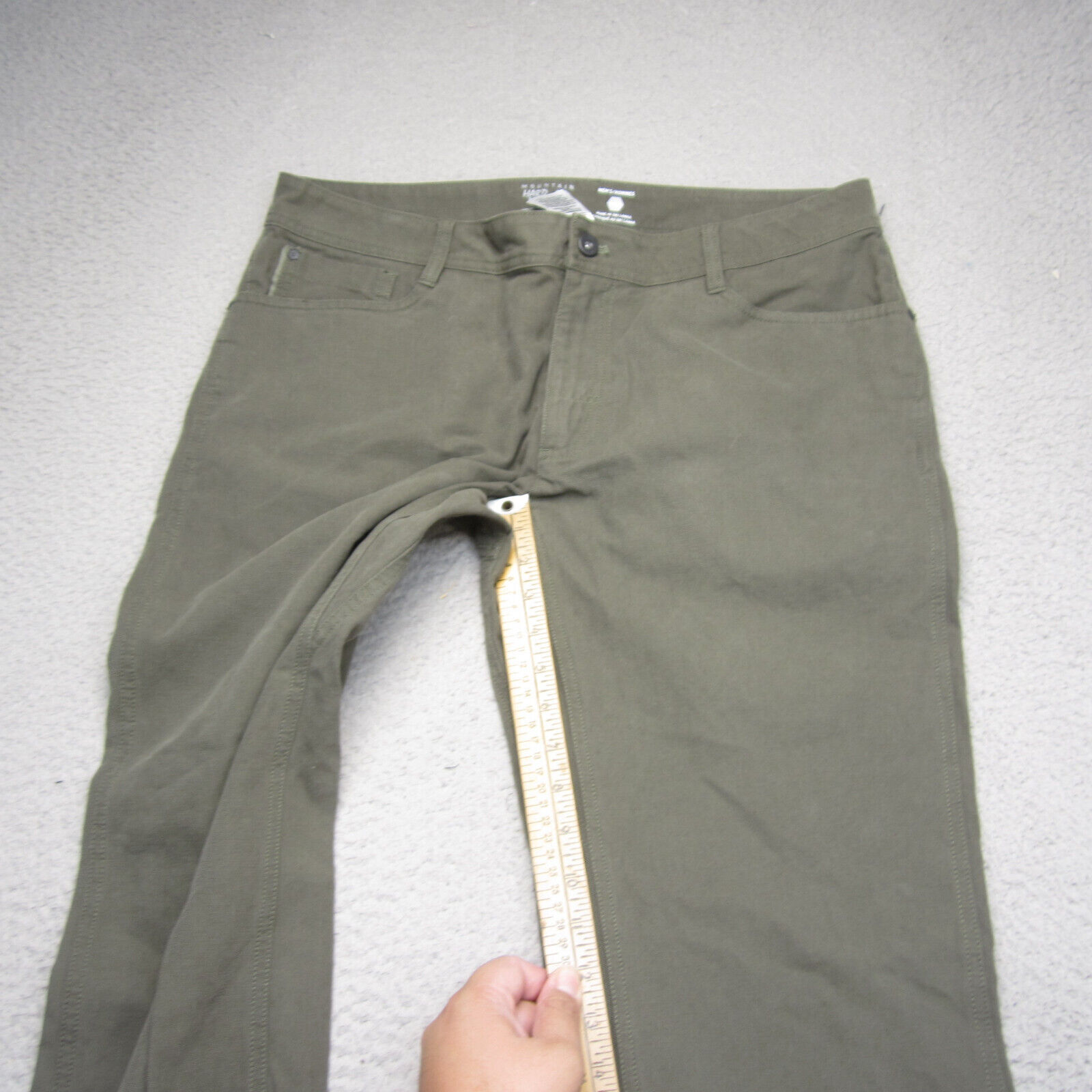 Mountain Hardwear Pants Men 32x32 Green Canvas Ut… - image 8