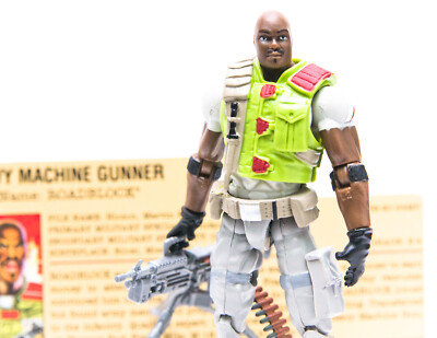 GIJOE 整備士 2008 Hasbro G.I. Joe 25th Anniversary ROADBLOCK v17 Figure