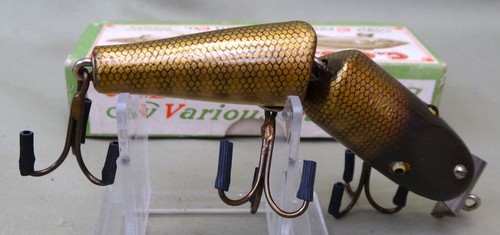 Bachdöbel #2600 4 1/4 Zoll Jointed Minnow, GE, ungefischt, um 1939-50 - Bild 10 von 10