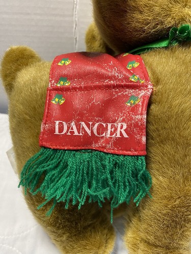 2001 Nanco Dancer Rentier Plüschtier Stofftier Spielzeug Dancer Santa's Rentier 7 Zoll - Bild 3 von 20