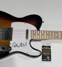 Pearl Jam Signed In Original Autographed Rock & Pop Guitars