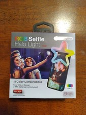 TikTok YouTube Vlogging RGB Selfie Halo Light