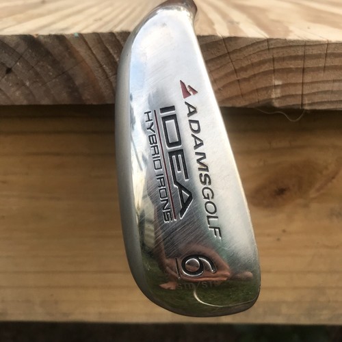 Adams A30S Idea Hybrid 6 Iron Mens Left Handed 38" Golf Club Steel Stiff Shaft - Picture 1 of 7