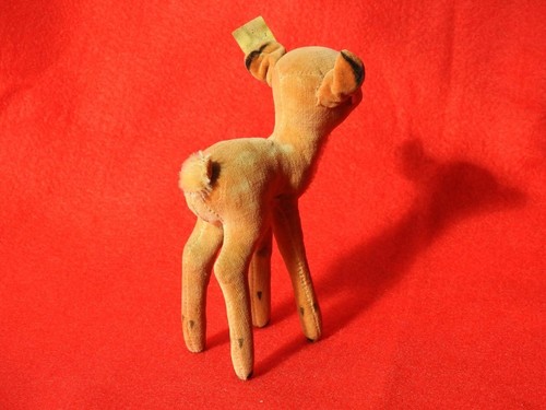 STEIFF WALT DISNEY DE COLECCIÓN RARO 1952-58 FELPA BAMBI 7414,00 BOTÓN E IDENTIFICACIÓN - Imagen 6 de 9