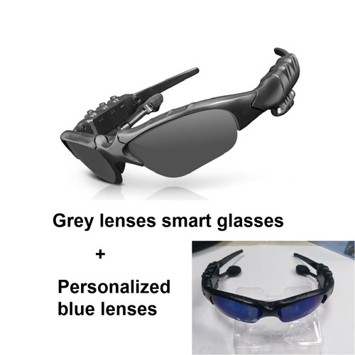 Wireless Bluetooth Glasses Music Headset Audio Hands-free Calls Smart Sunglasses - Zdjęcie 16 z 19