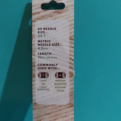 Lion Brand Yarn Bamboo Single Point Knitting Needles Size US 7 10 Inch Brand New - Picture 5 of 6