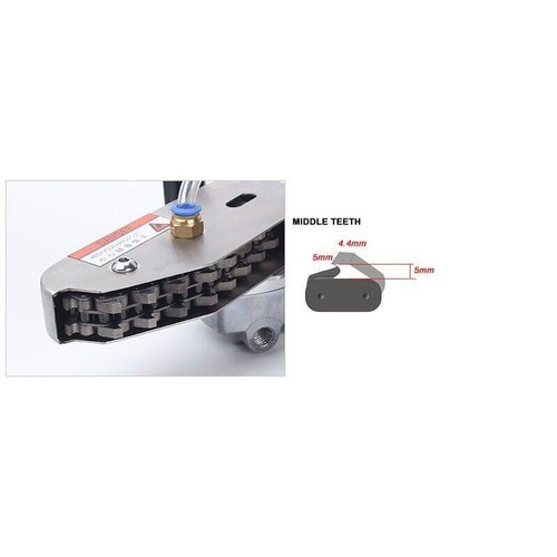 Pneumatische Abfallreinigungsmaschine Wellpappe Kantenabzieher Neu] - Bild 3 von 6