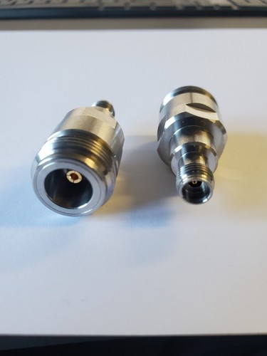 2.4MM FEMALE – N FEMALE ADAPTER PRECISION DC-18GHZ - Picture 1 of 5