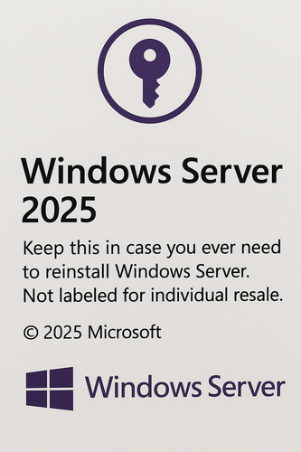 Windows Server 2025 Standard – 16 Core | Retail Key Card (Physical) - Picture 4 of 7