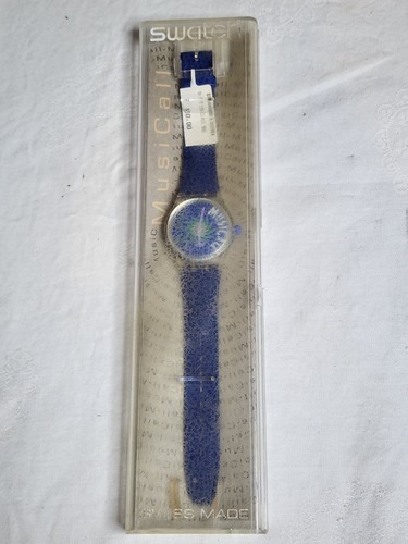 Swatch Uhr Vintage - Europa im Konzert - Neu aus altem Lagerbestand - SLB101 - Musical - selten - 1992 - Bild 9 von 10