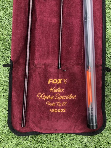 Ultra Rare Fox Kevlex Carbon Xtreme Specialist Multi-tip Feeder/Match Rod - Picture 2 of 9