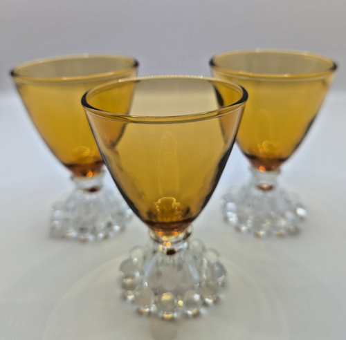 Set 3 bicchieri da cocktail ambra boopie calici - Foto 3 di 11