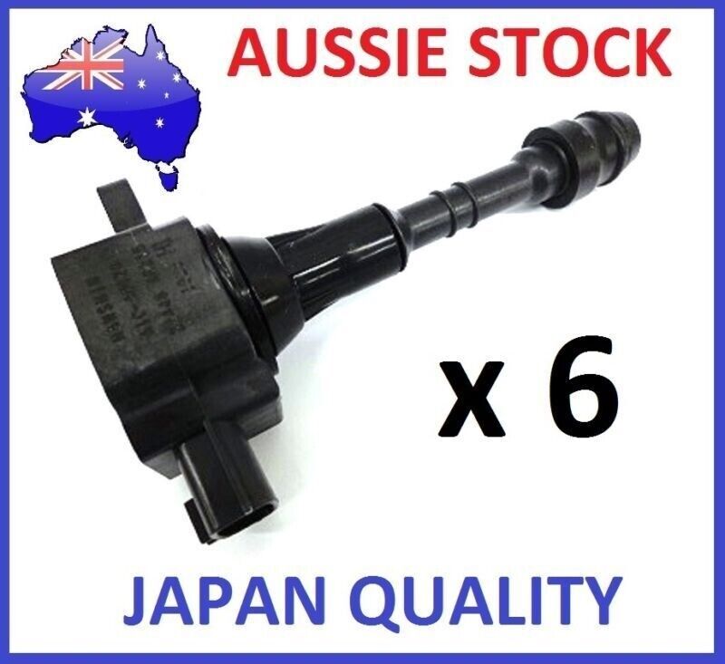 6 x IGNITION COILS COIL PACKS for NISSAN PATROL HANSHIN GU TB48DE 4.8L 01-07 6 x IGNITION COILS COIL PACKS for NISSAN PATROL HANSHIN GU TB48DE 4.8L 01-07