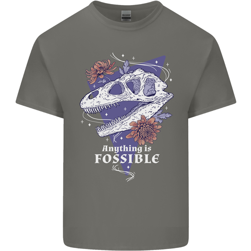 Fossible Divertido Fossil Paleontología Dinosaurio Algodón Hombre Camiseta Top - Imagen 6 de 19