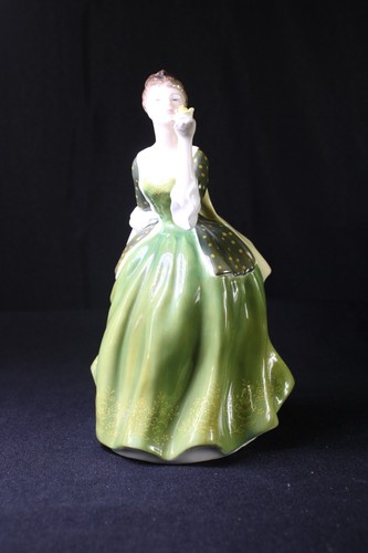 Estatuilla de dama de porcelana Royal Doulton Fleur HN 2368 - Imagen 4 de 12