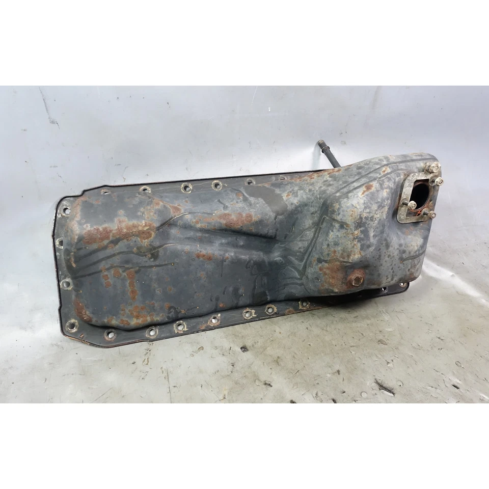 2006 BMW N52 6-Cyl Early Steel Engine Oil Pan for Manual Trans Z4 3.0 E90 OEM - Image 2 of 4