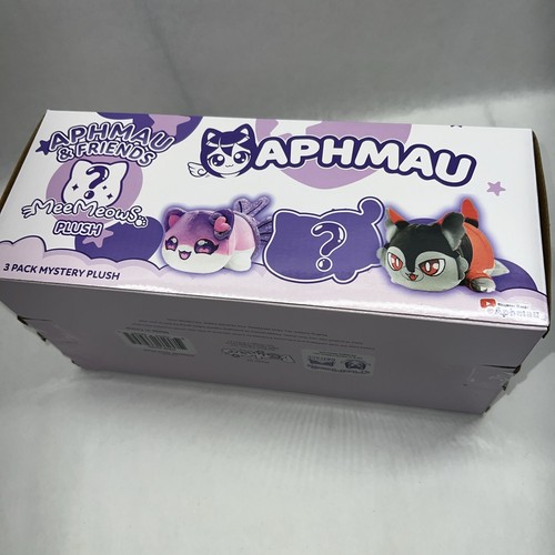 Aphmau Meemeows 3-Pack 6” Sparkle Series 2 Mystery Cat Plush Set NEW 2024 - Picture 3 of 3