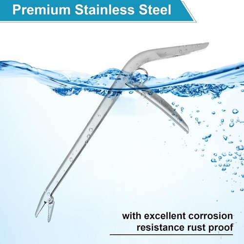 Rimuovi Ganci da Pesce, Strumento di Rimozione Ganci da Pesce in Acciaio Inox Premium - Essential Fi - Foto 2 di 7