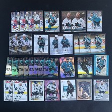 Joe Thornton 33 Card NHL Ice Hockey Trading Card Lot San Jose Sharks Legend