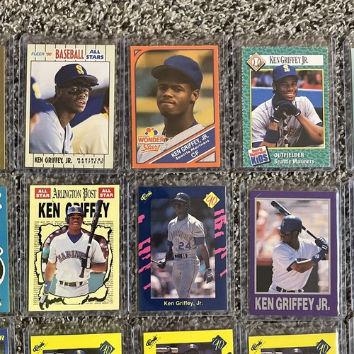 Huge 121 Card Lot Ken Griffey Jr 1990 Rare Oddballs Inserts Limited Edition Set - Picture 4 of 21