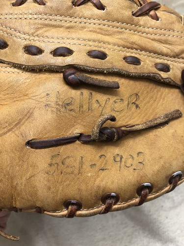 "Guante de primera base de béisbol softbol de 13"" totalmente roto lanzamiento derecho Nokona N50" - Imagen 17 de 19