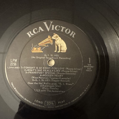 Elvis Presley Elvis In G.I. Blues Vinyl LSP-2256 VG+ VG - Picture 5 of 8