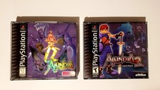 Alundra 1 And Alundra 2 (Sony PlayStation 1, 2000) CIB