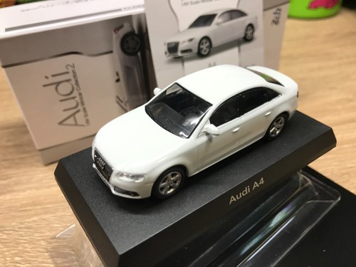 Kyosho - Audi MiniCar Collection 2 - A4 - White - 1/64 - Mini Car - R23 - Picture 9 of 17