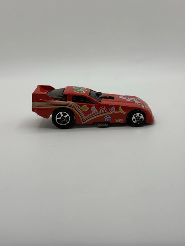 Hot Wheels 1977 Corvette Funny Car TRIX Cereal Promo Malaysia Base Loose AC19 - Picture 2 of 3
