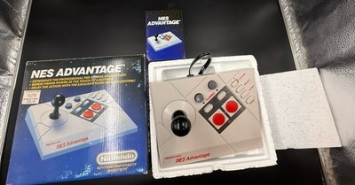 Nintendo NES Advantage Controller - Complete In Box w/ Manuals & Inserts !