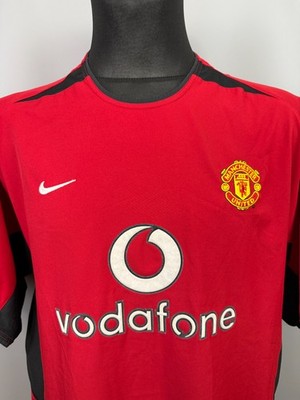 MANCHESTER UNITED 2002 2004 HOME SHIRT FOOTBALL SOCCER JERSEY NIKE